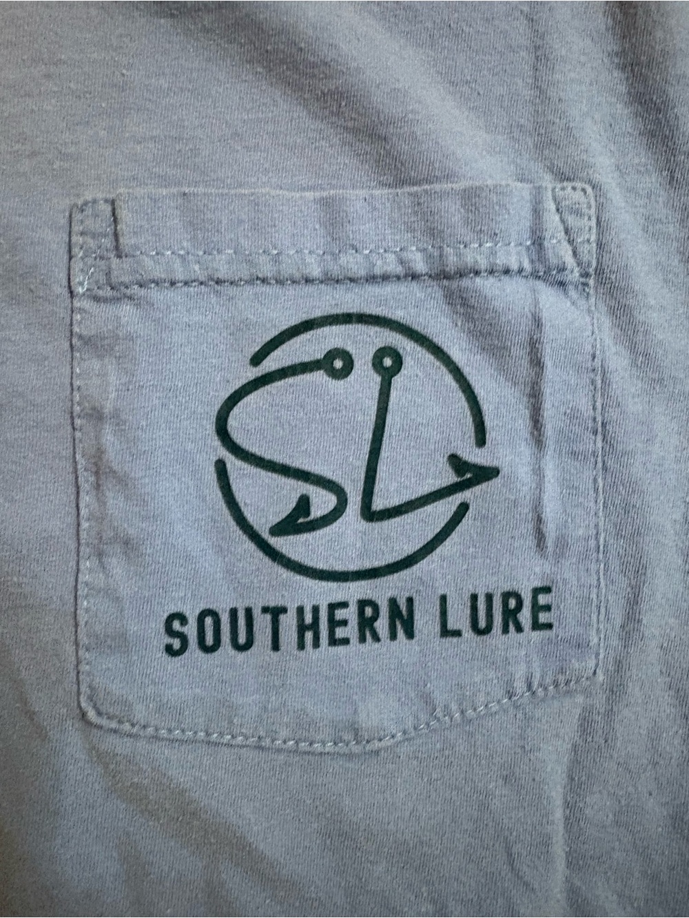 Southern Lure Men’s Hybrid Shorts in Light Gray with Green Logo